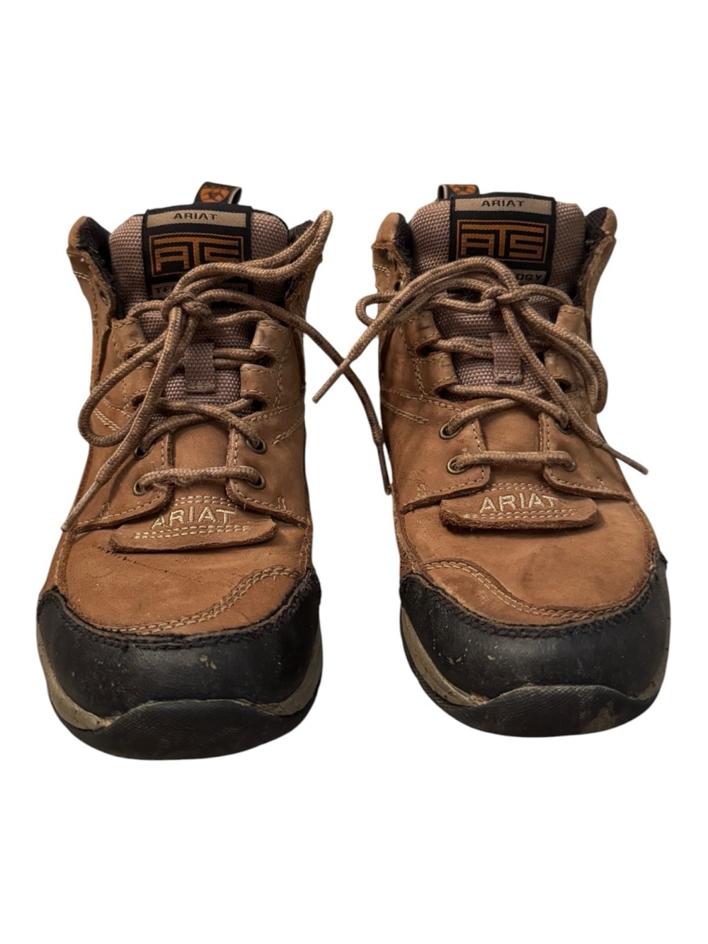 Ariat Terrain ATS Women’s Hiking Boot 6.5B Tan Brown Leather - Picture 2 of 16